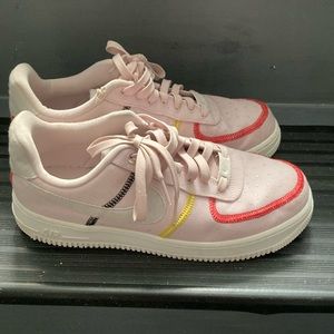 Pink Nike Air Force Ones